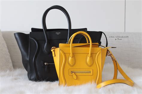 comparison celine micro luggage size|Celine micro luggage tote price.